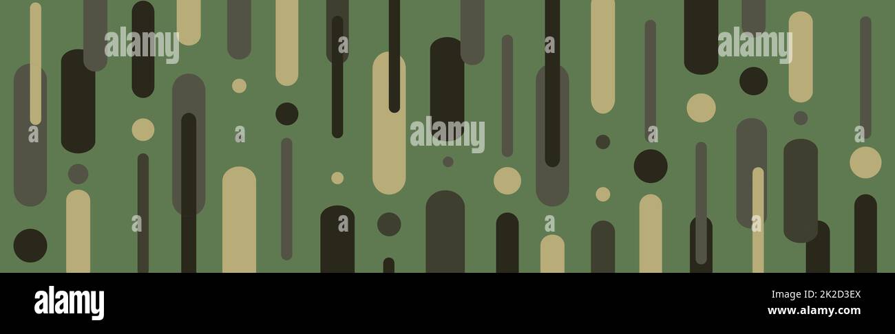Abstract background khaki different geometric shapes - Vector Stock Photo