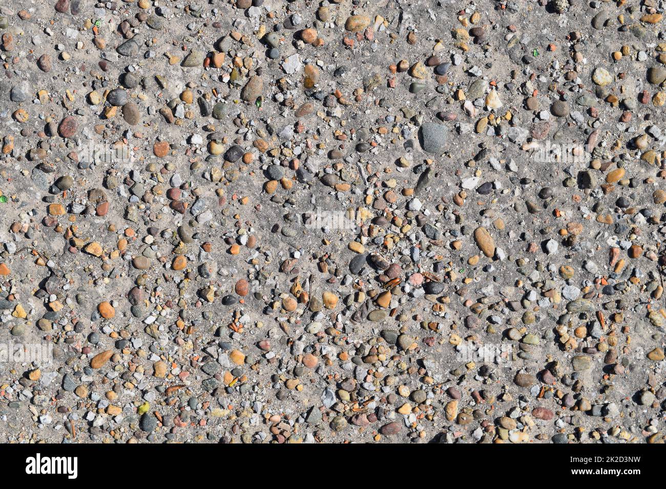 Pellet in old asphalt Stock Photo - Alamy