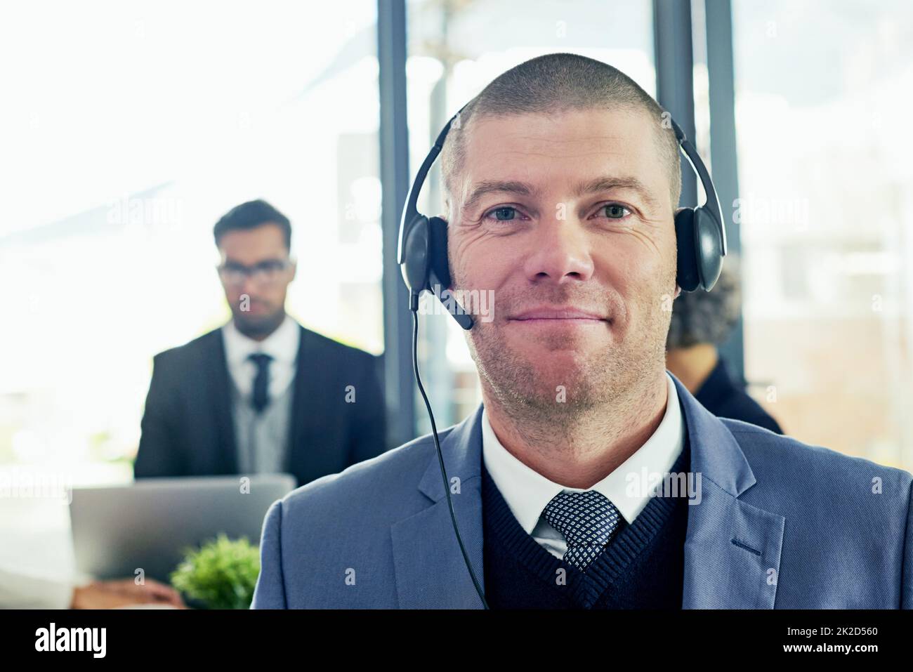 Your direct line to all the business support you need. Portrait of a