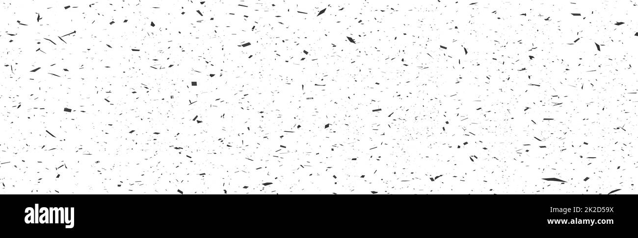 Grunge black lines and dots on a white background - Vector Stock Photo