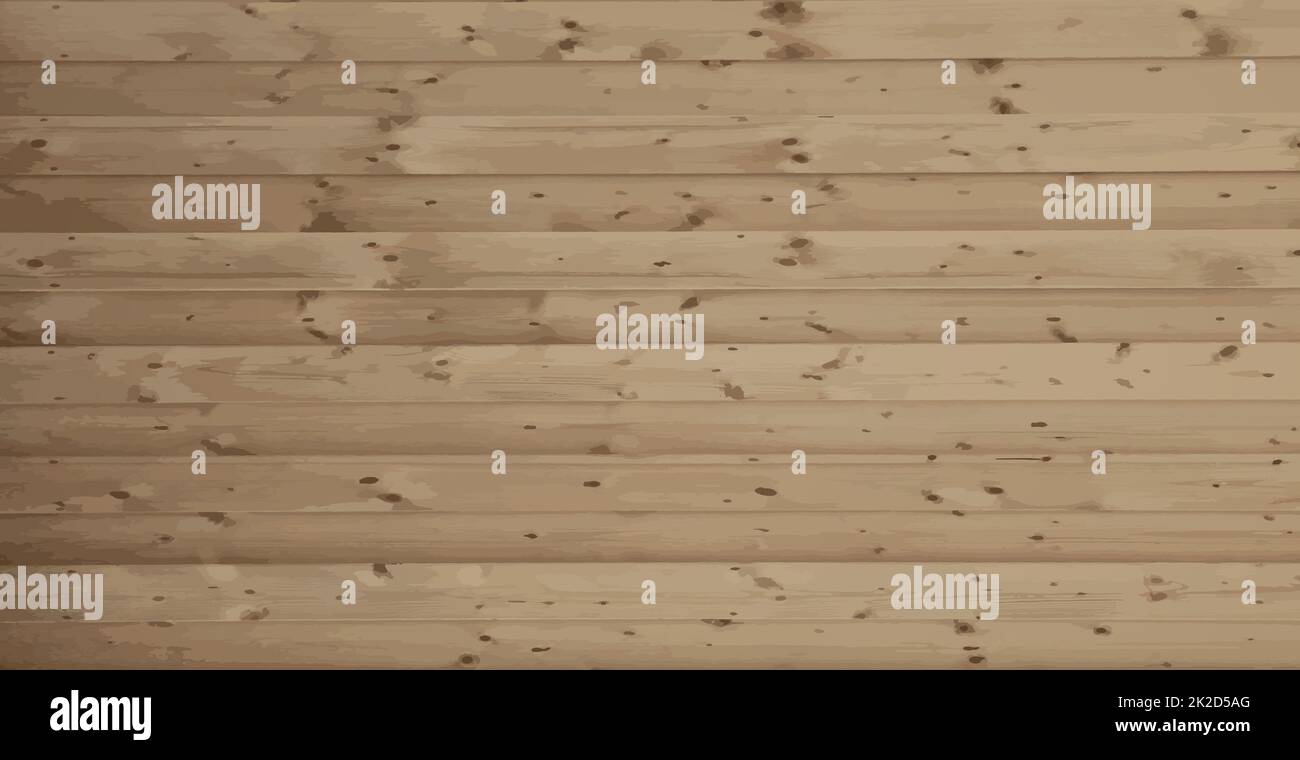 Panoramic texture of light wood with knots Vector Stock Photo Alamy