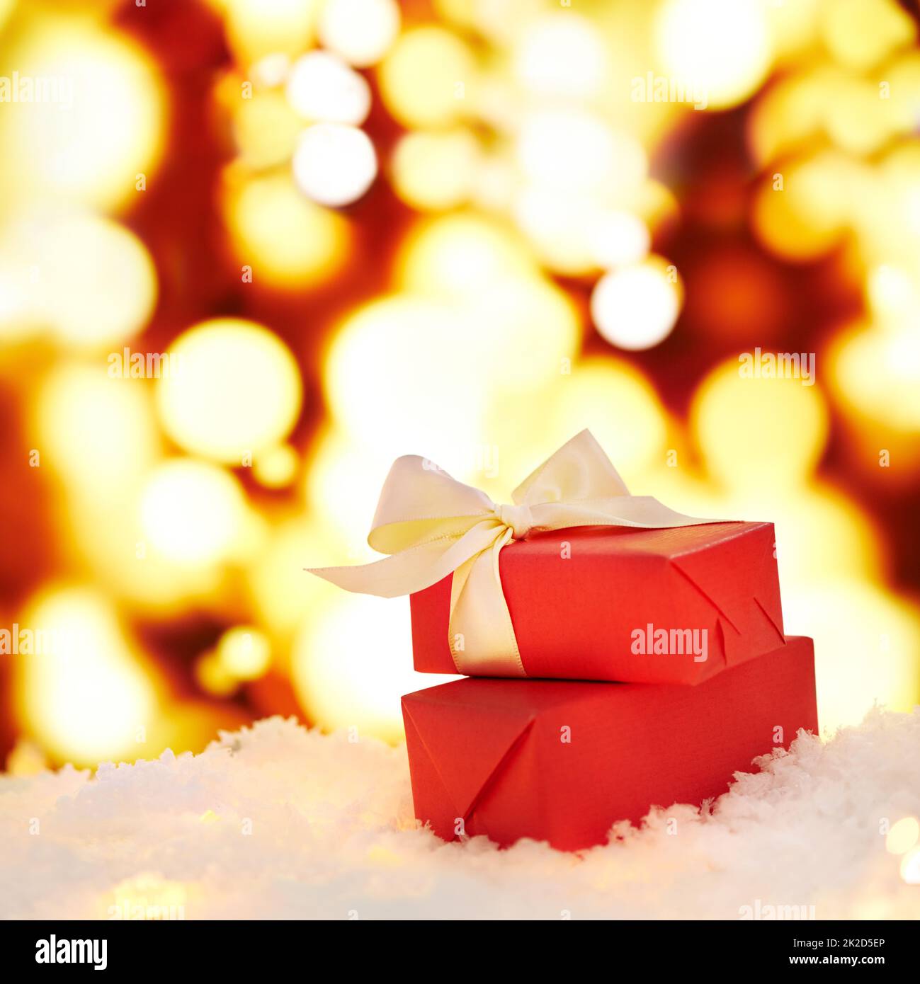 Something special for you. Shot of Christmas gifts. Stock Photo