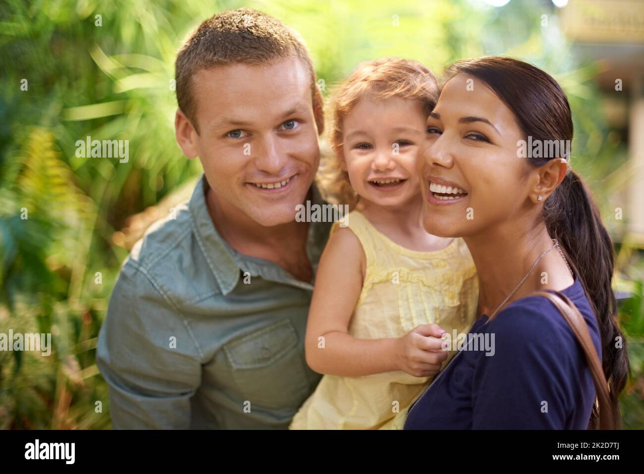 Their family outings are always fun. Cropped shot of a family on an outing at a tourist attraction. Stock Photo
