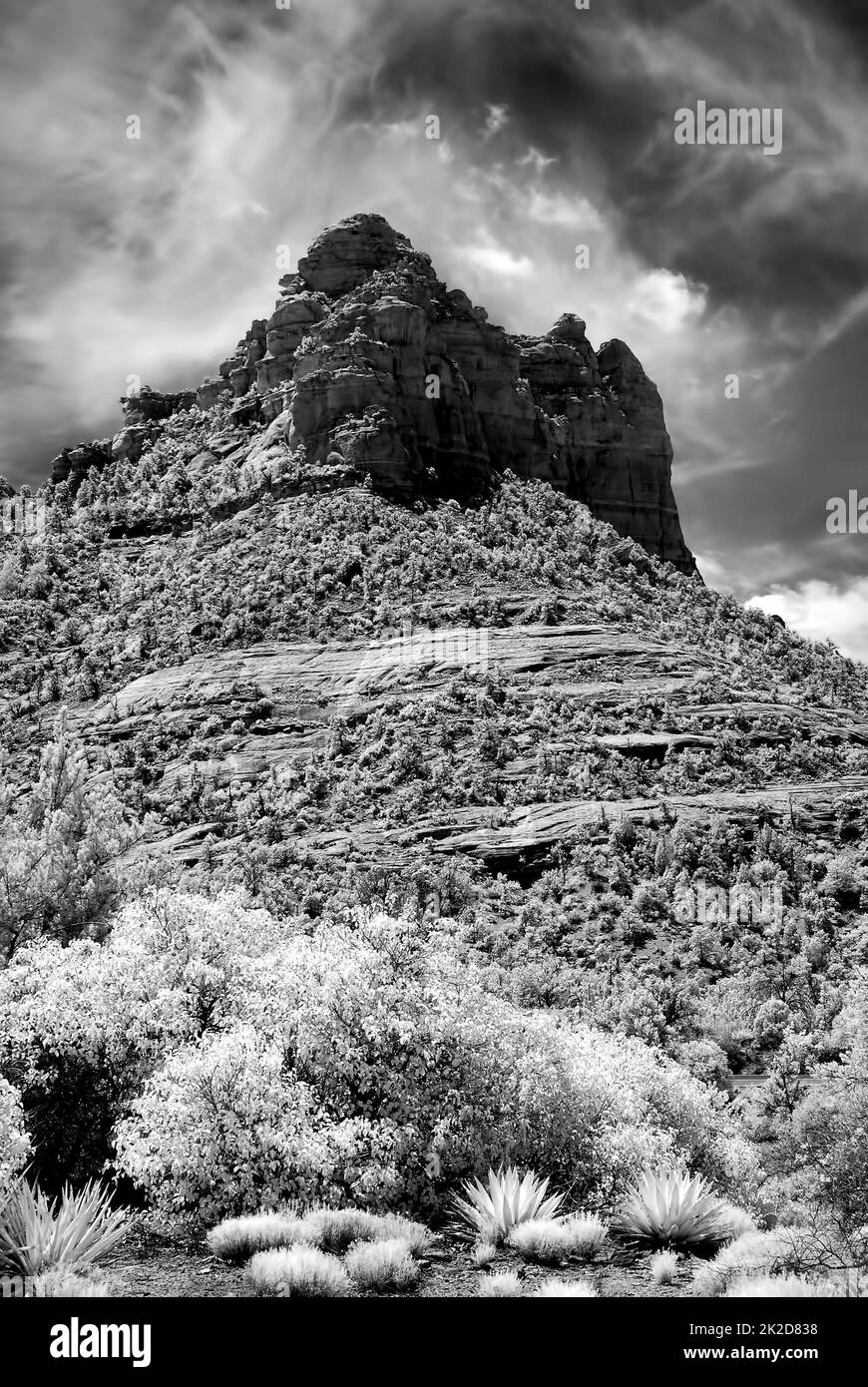 Infrared Sedona Arizona Stock Photo Alamy