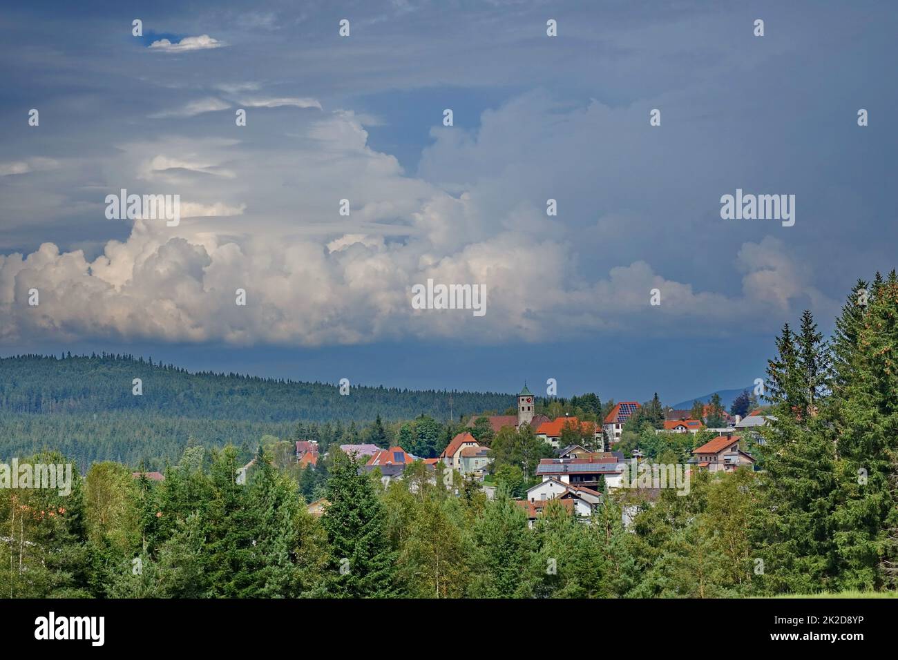 Bavaria, Lower Bavaria, Landkreis Freyung-Grafenau, Bavarian forest, Neureichenau,  tourism, trip Stock Photo