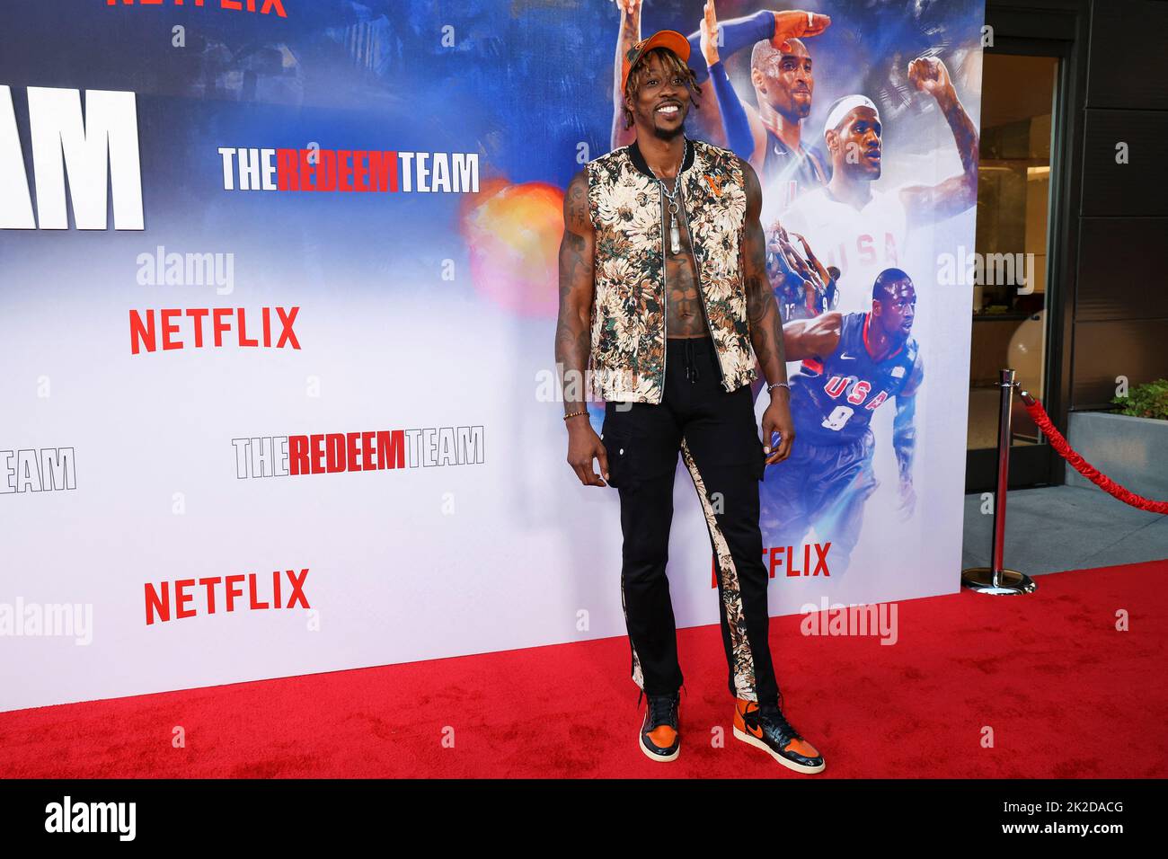 Dwight Howard attends a screening for the documentary 'The Redeem Team' in Los Angeles, California, U.S. September 22, 2022.  REUTERS/Mario Anzuoni Stock Photo