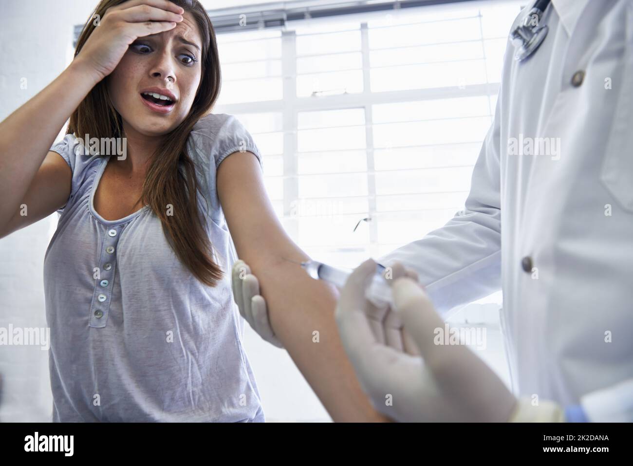 Doctor giving prescription hi-res stock photography and images - Alamy