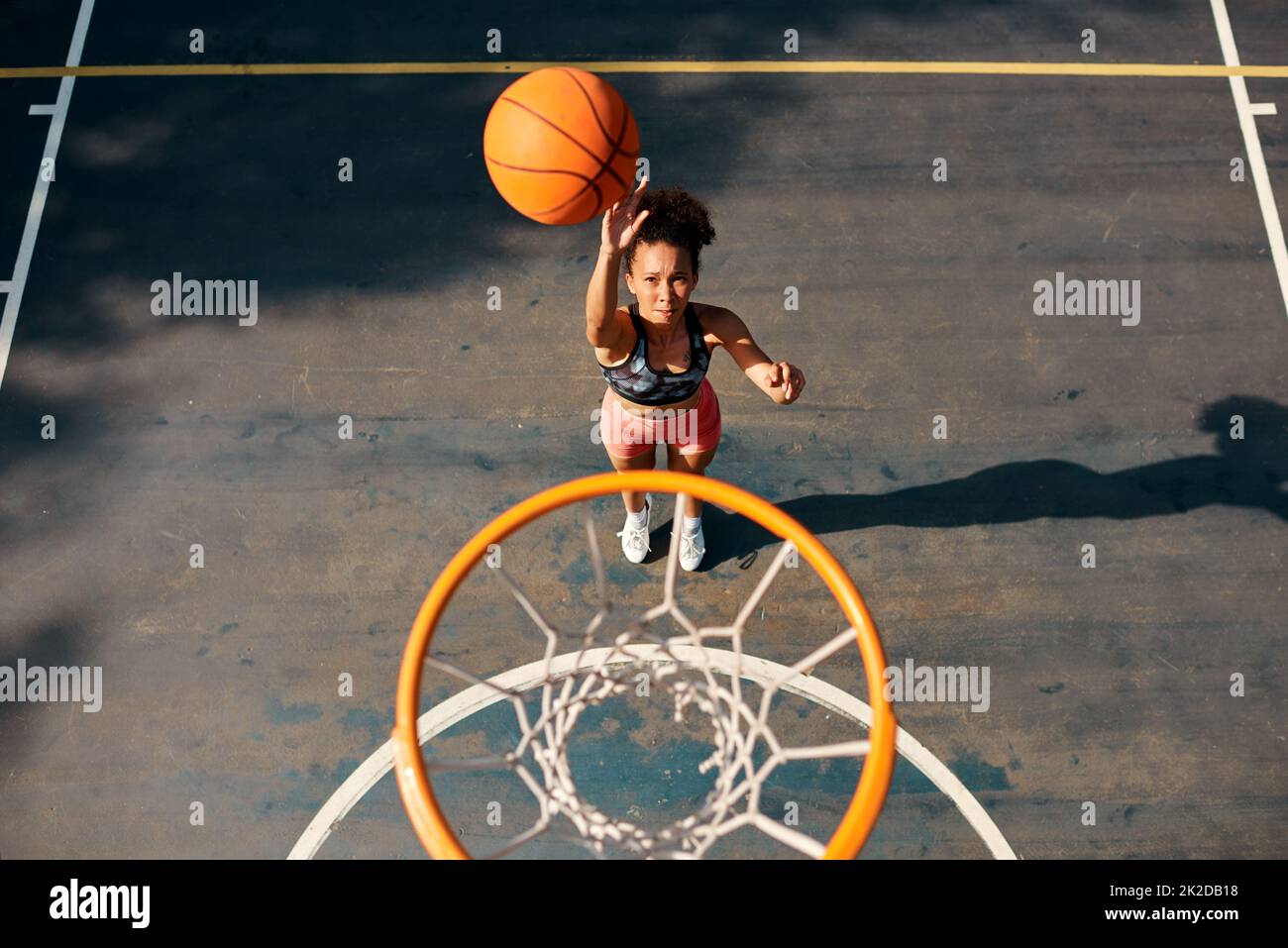 Basketball Court Dunk Shoot Game