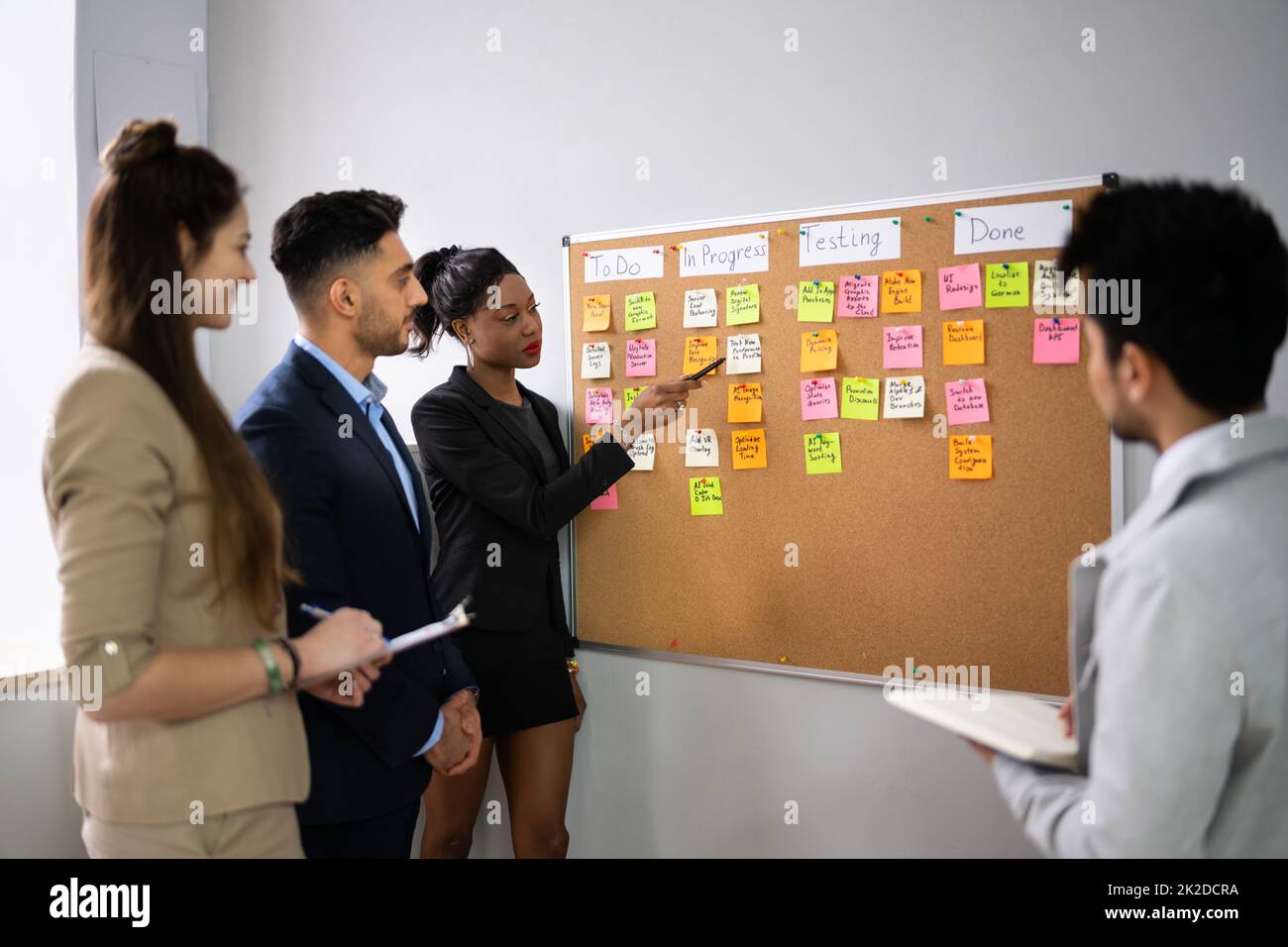 Agile Business Team Stock Photo