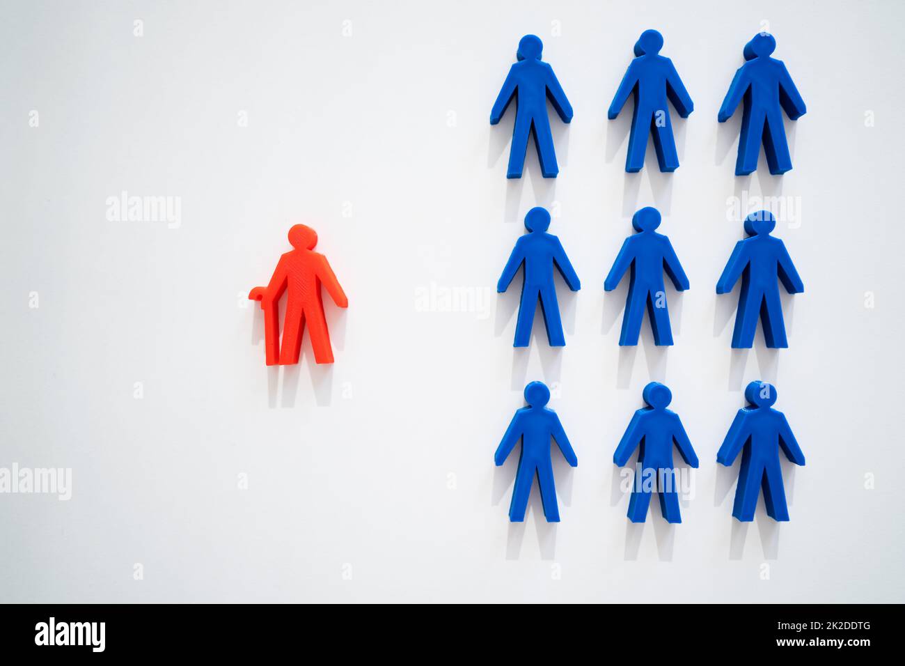 Unfair Rights Ageism. Unfair Workplace Social Rights Stock Photo - Alamy