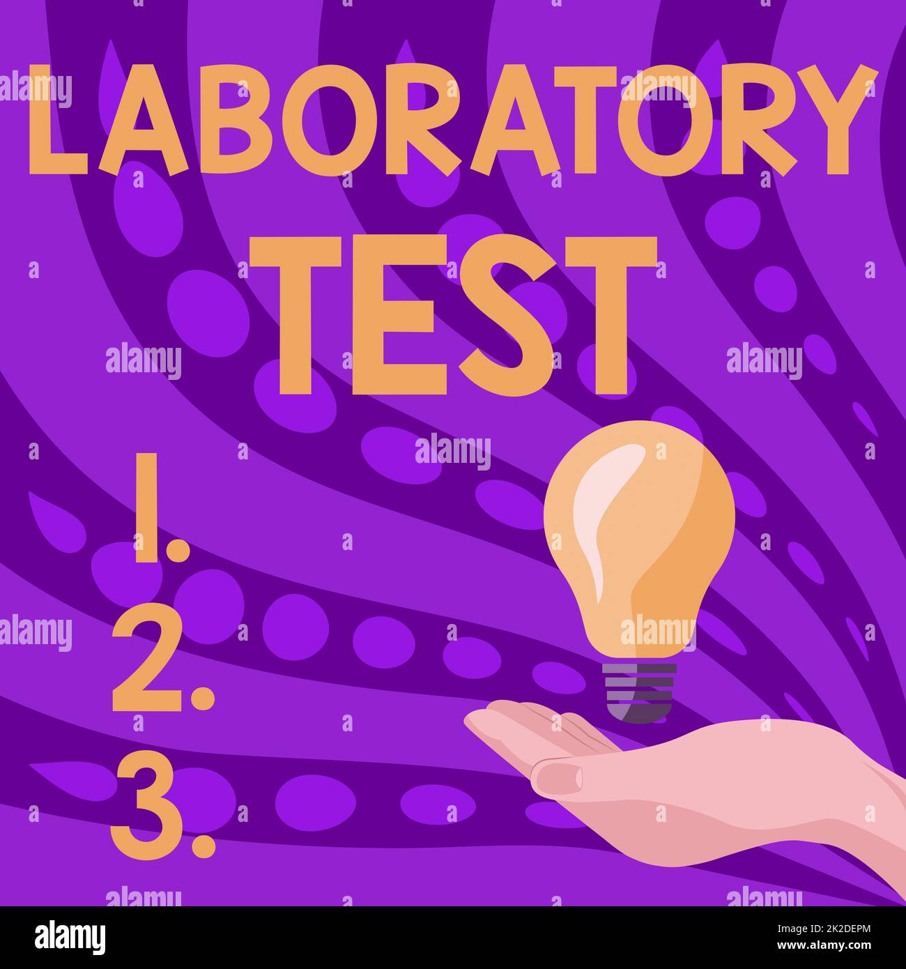 Hand writing sign Laboratory Test. Business idea Determination of a