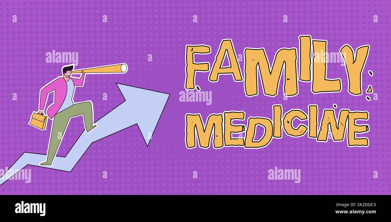 Hand writing sign Family Medicine. Business idea designed to provide Hand writing sign Family Medicine. Business idea designed to provide