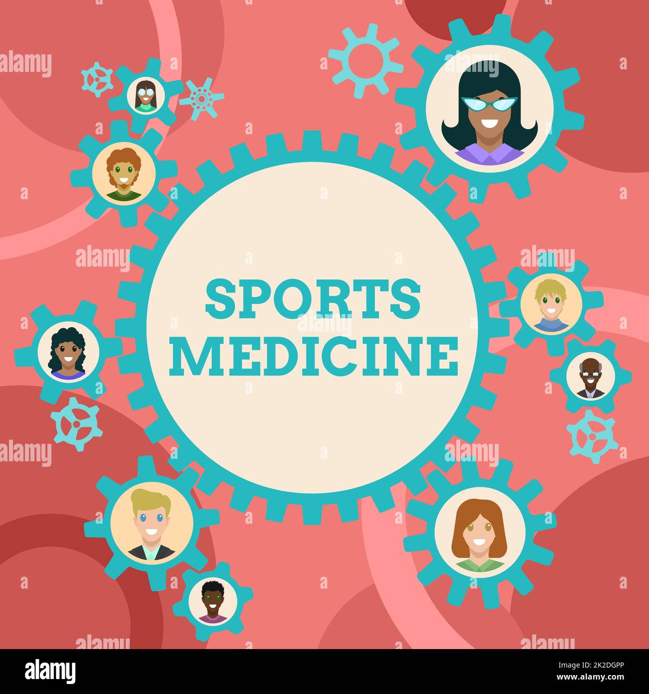 Conceptual caption Sports Medicine. Business approach Treatment and prevention of injuries