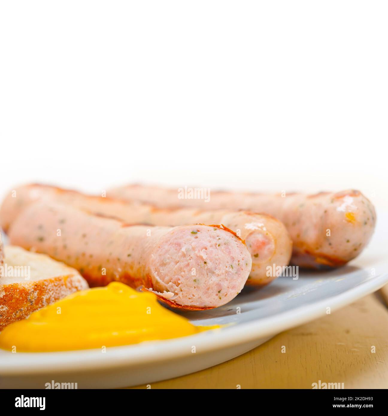 traditional German wurstel sausages Stock Photo Alamy