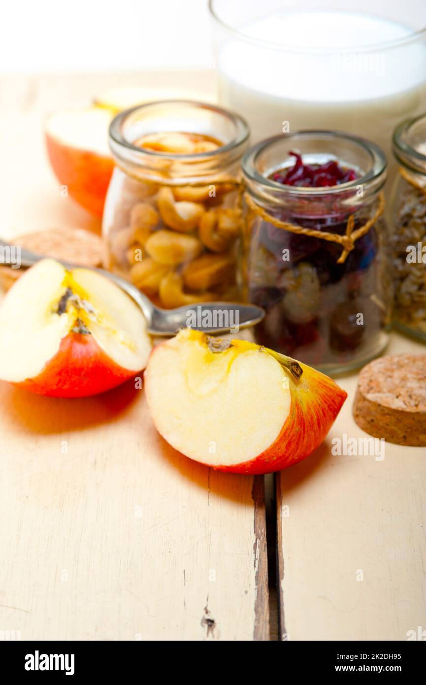 healthy breakfast ingredients Stock Photo - Alamy