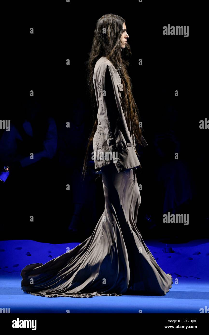 Blumarine ready wear milan model hires stock photography and images