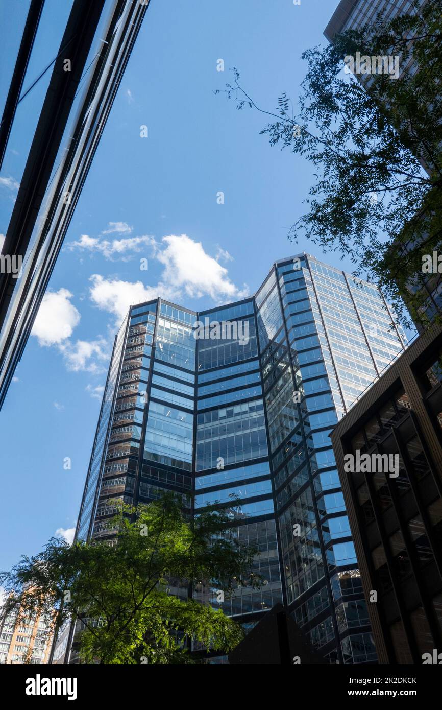 Third Avenue Architecture on Third Avenue in New York City, USA 2022