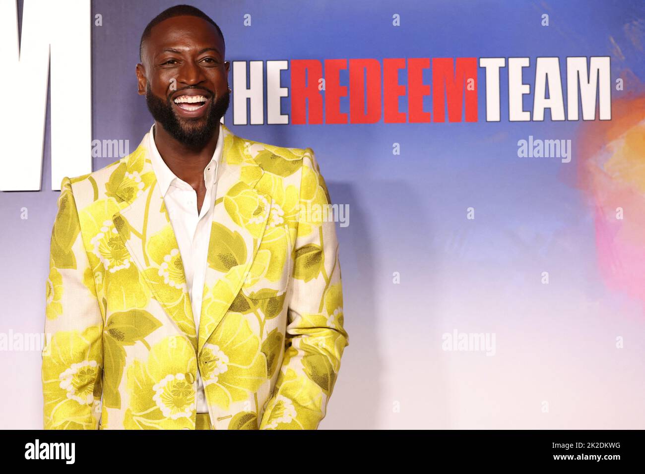Dwyane Wade attends a screening for the documentary 'The Redeem Team' in Los Angeles, California, U.S. September 22, 2022.  REUTERS/Mario Anzuoni Stock Photo