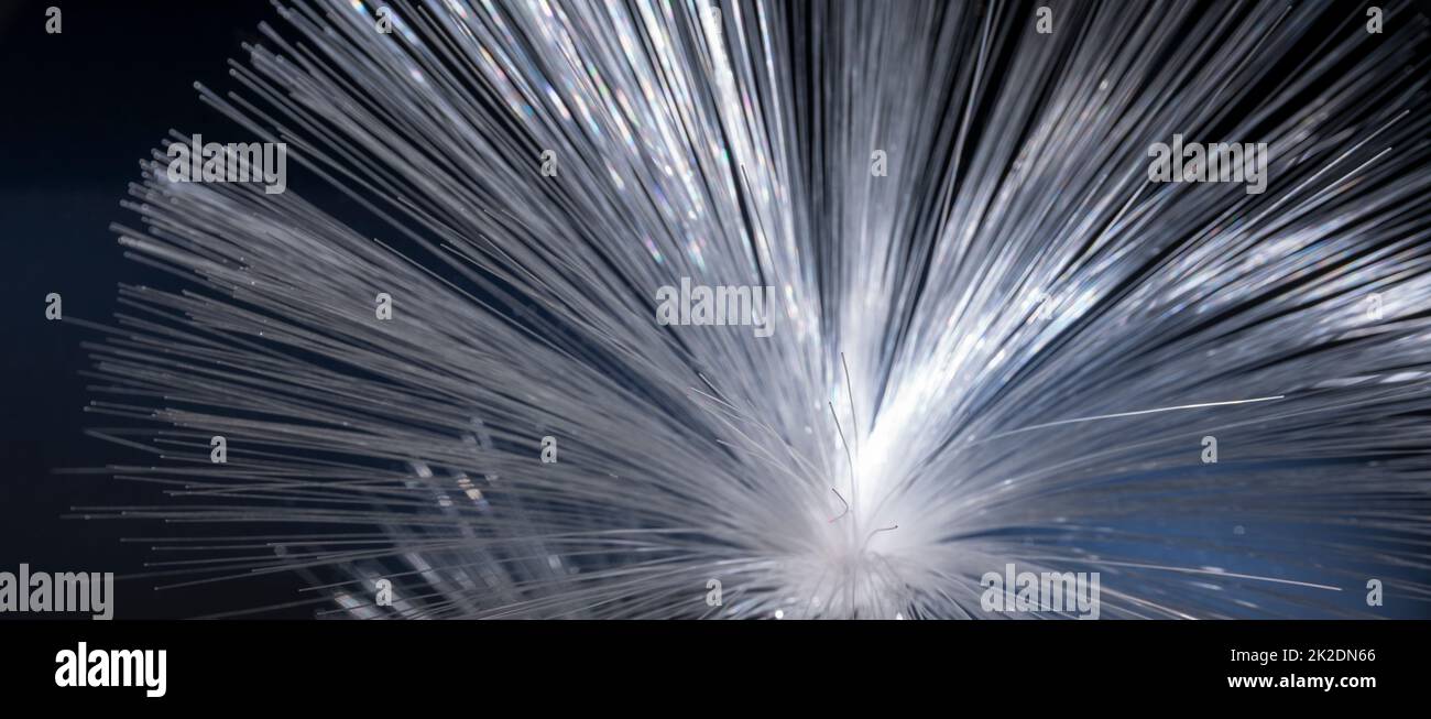 Optical fiber Stock Photo