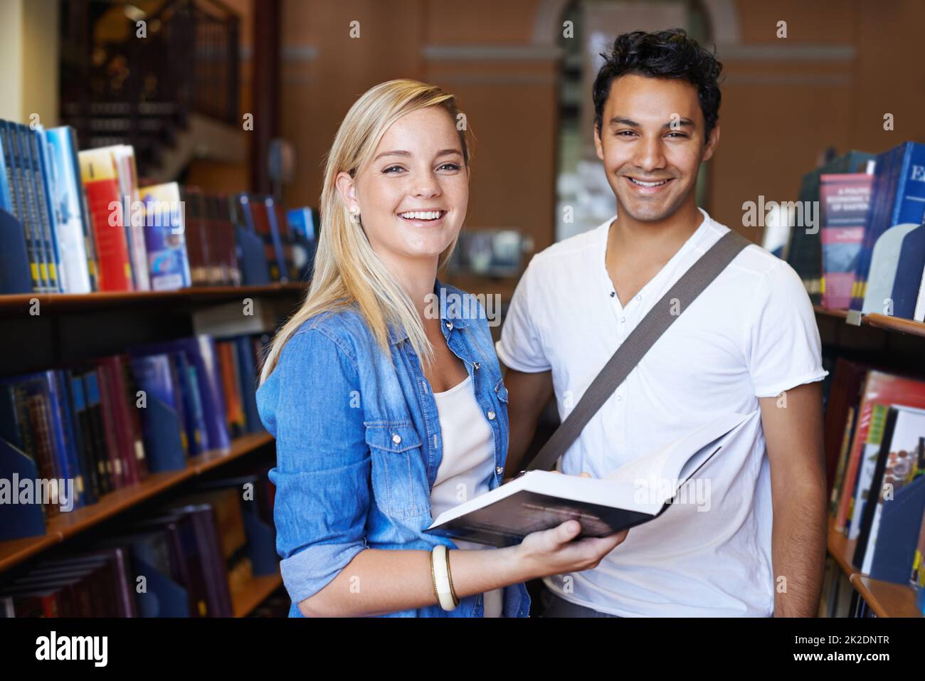 Working together to prepare for finals. A group of young people studying together for the upcoming exams. Stock Photo