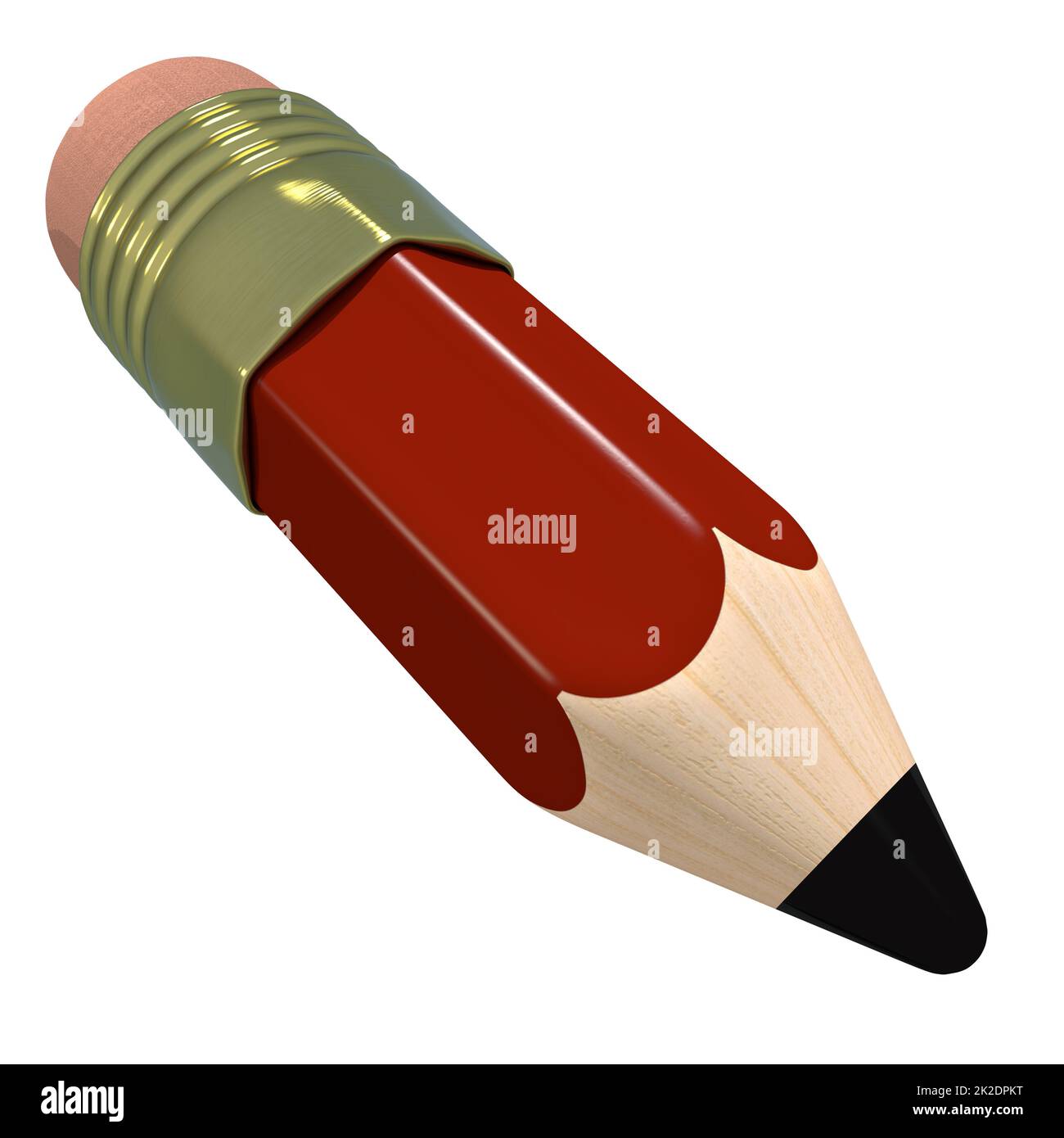 Cute cartoon pencil Stock Photo - Alamy