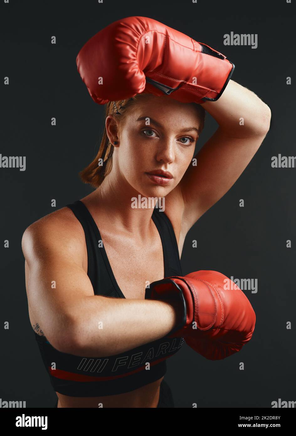 You can do just about anything with determination. Studio portrait of a