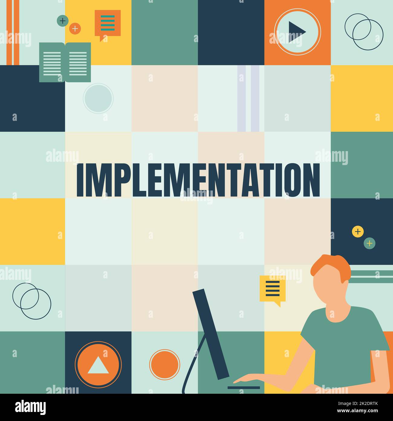 Conceptual caption Implementation. Concept meaning The process of ...