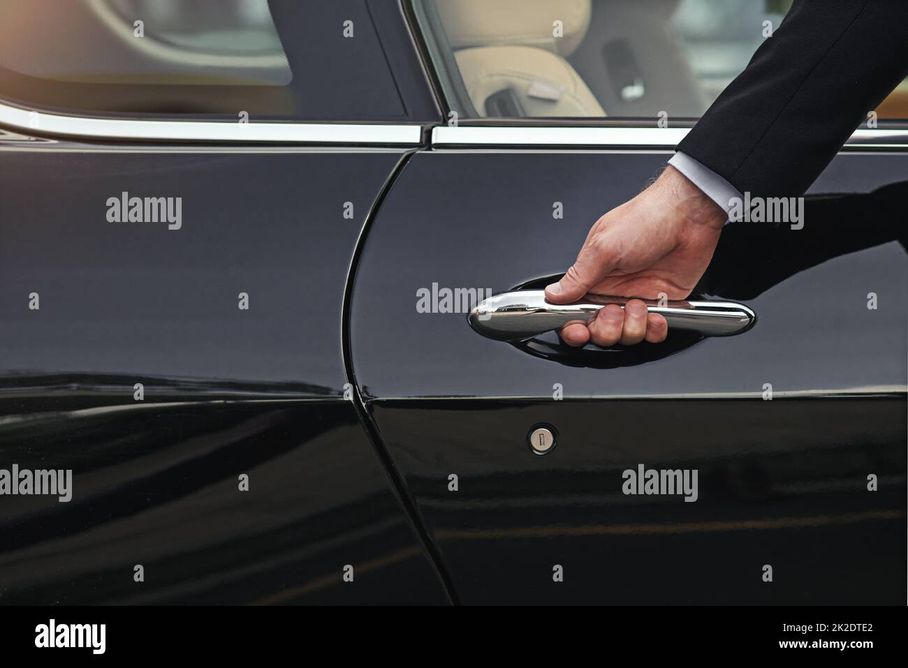 Premium Car Entry Luxury car with man outside hi-res stock photography and images - Alamy