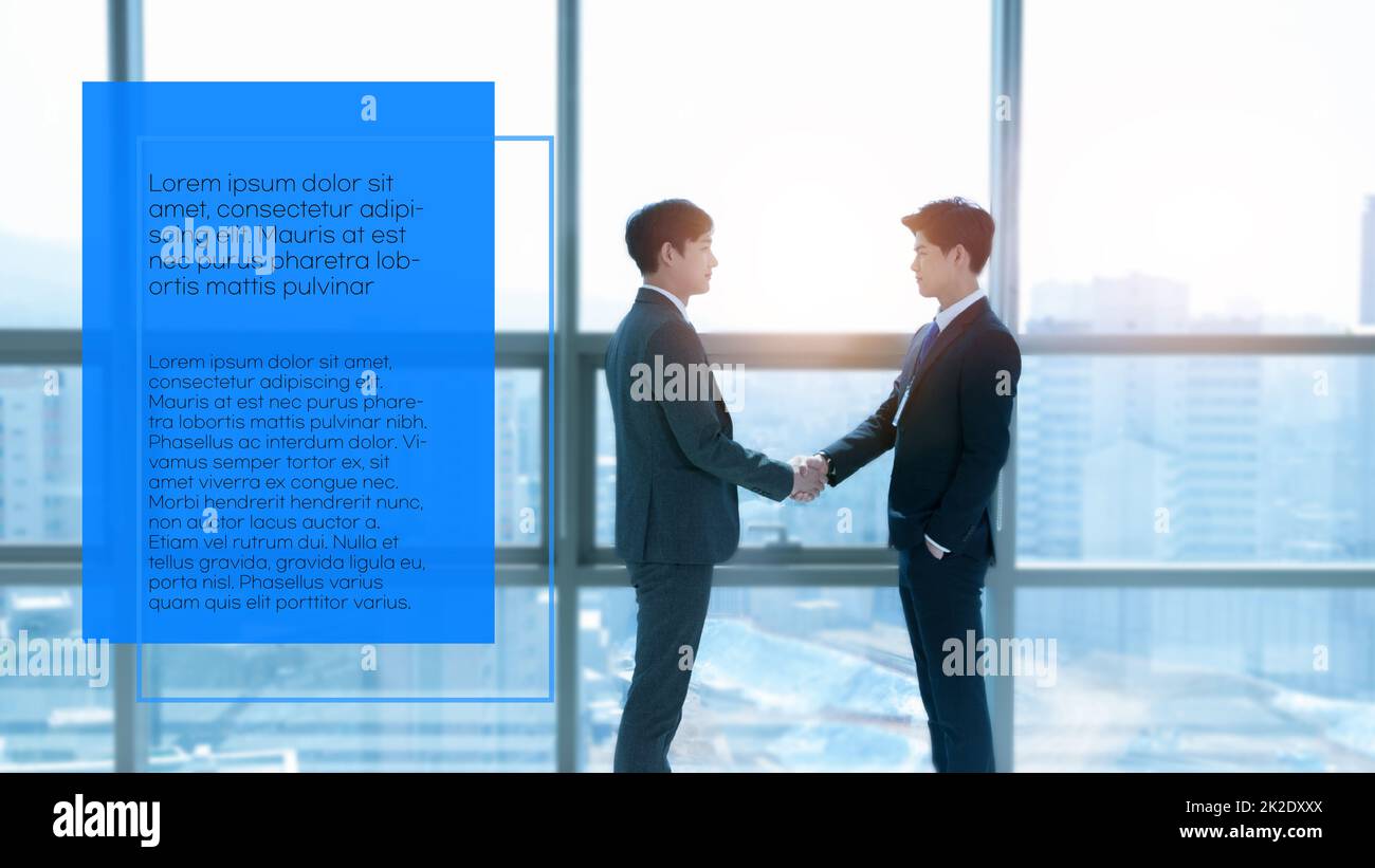 Handshake Layout Guy handshake hi-res stock photography and images - Alamy