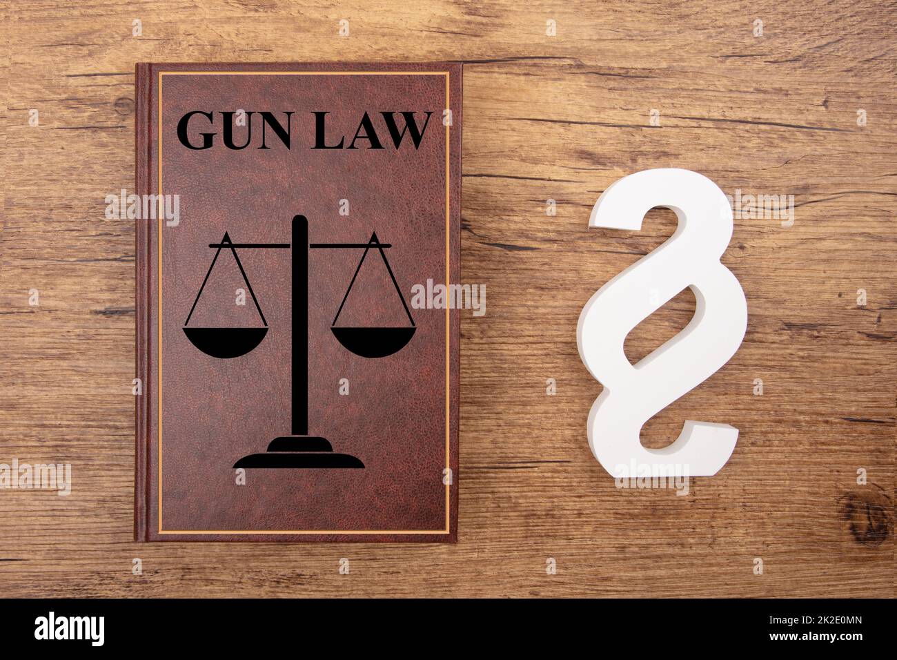 Gun Law Stock Photo
