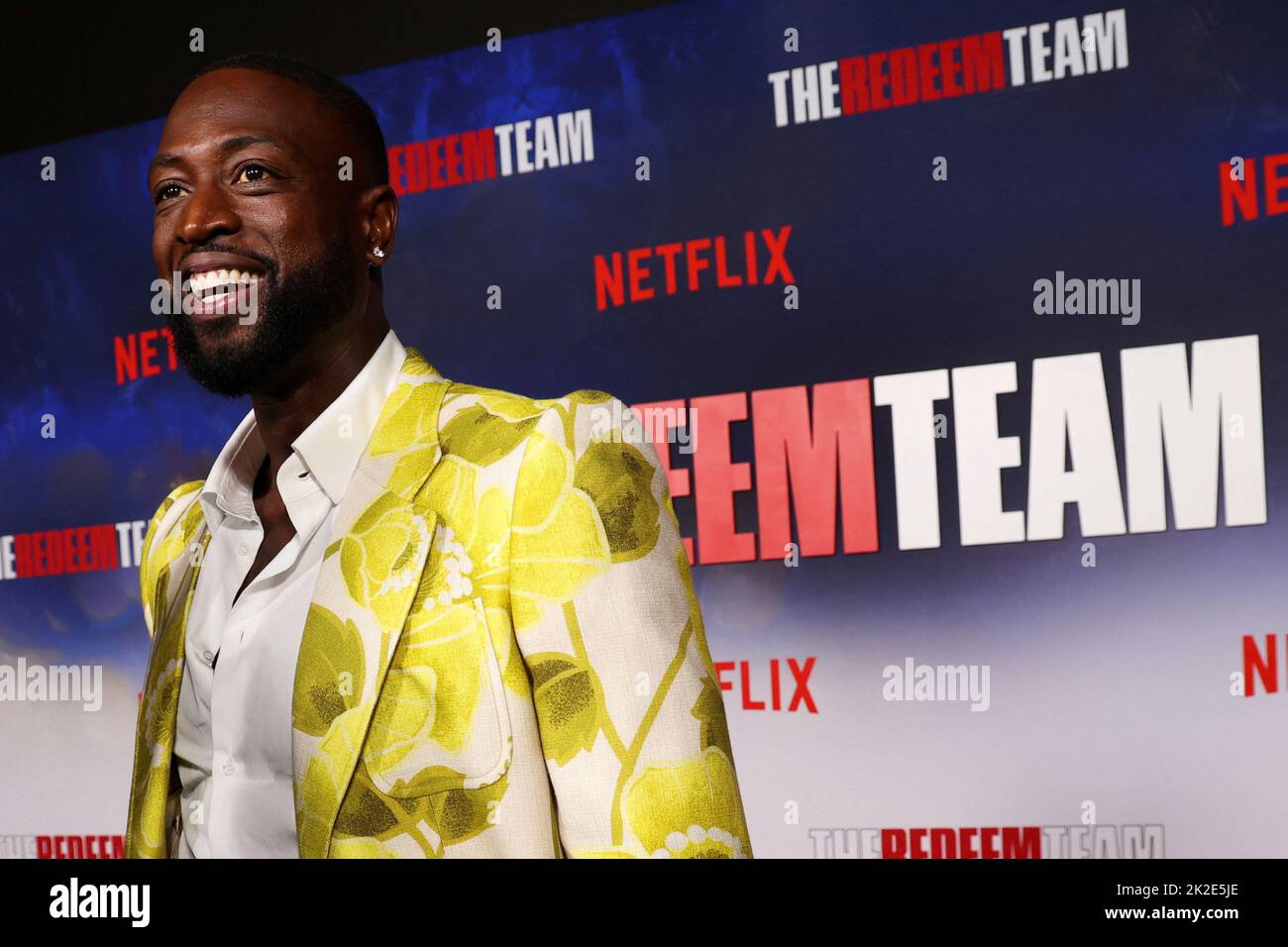 Dwyane Wade attends a screening for the documentary 'The Redeem Team' in Los Angeles, California, U.S. September 22, 2022.  REUTERS/Mario Anzuoni Stock Photo