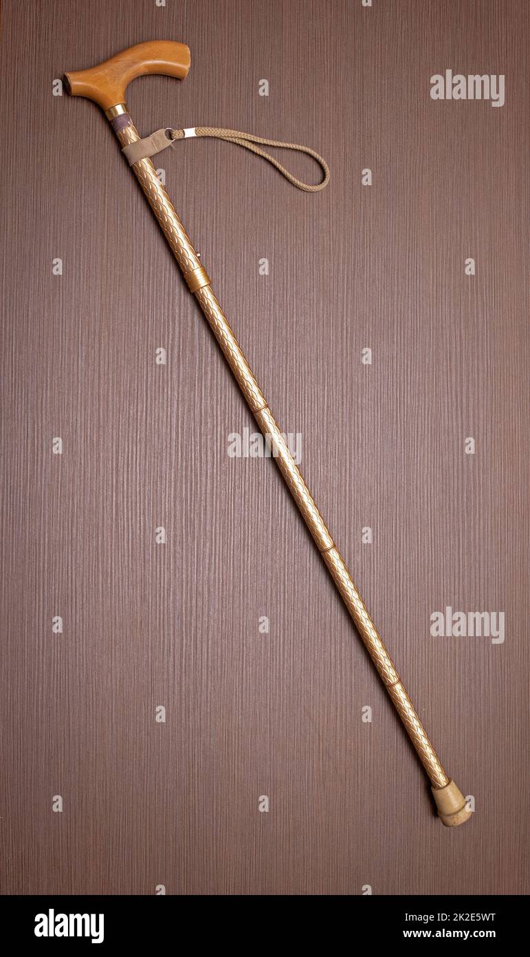 Gold Walking Stick