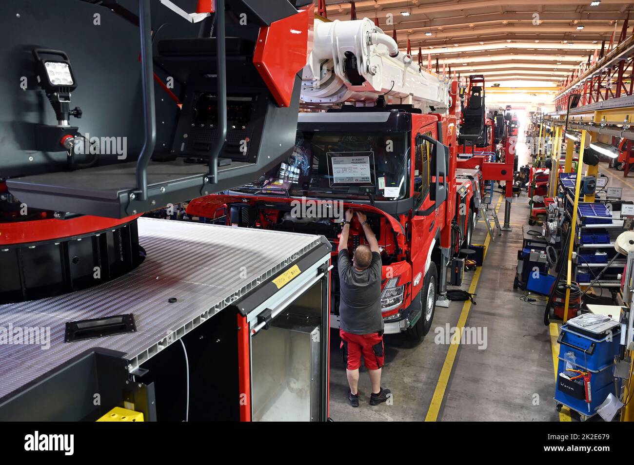 Karlsruhe, Germany. 19th July, 2022. At the Competence Center Aerial