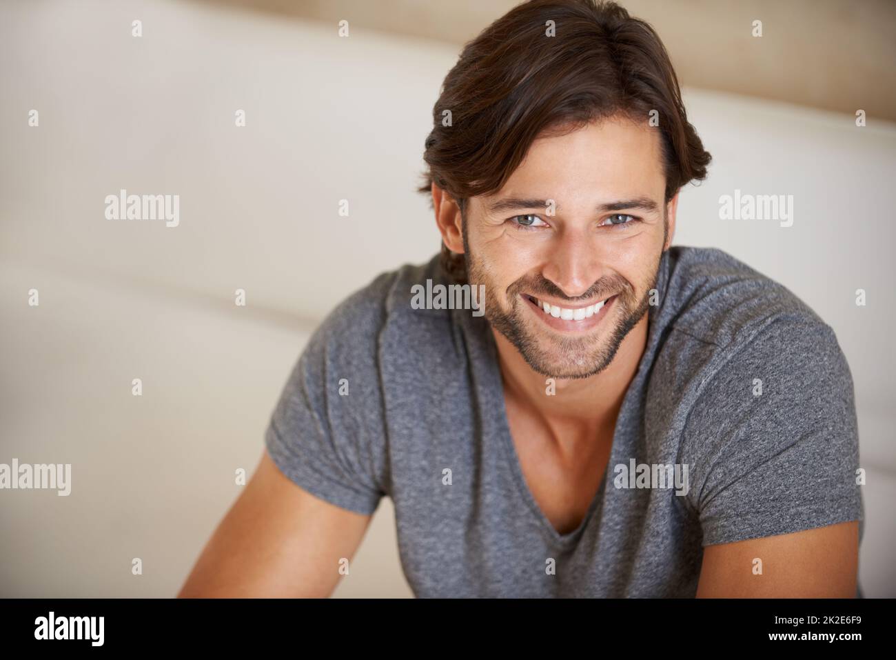 Candid shot man sitting alone hi-res stock photography and images - Alamy