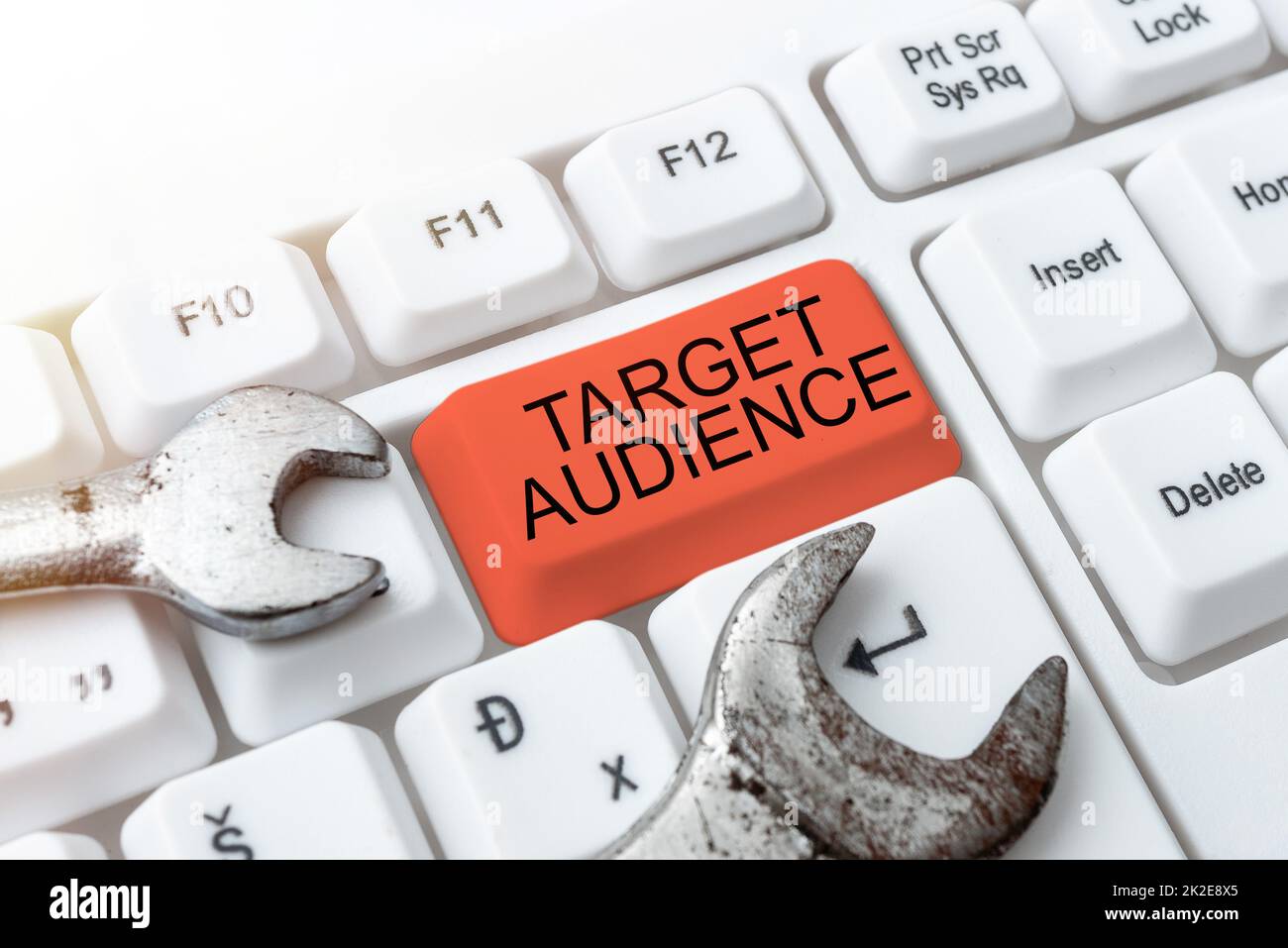 Sign displaying Target Audience. Concept meaning category of showing you want to address your words to Connecting With Online Friends, Making Acquaintances On The Internet Stock Photo