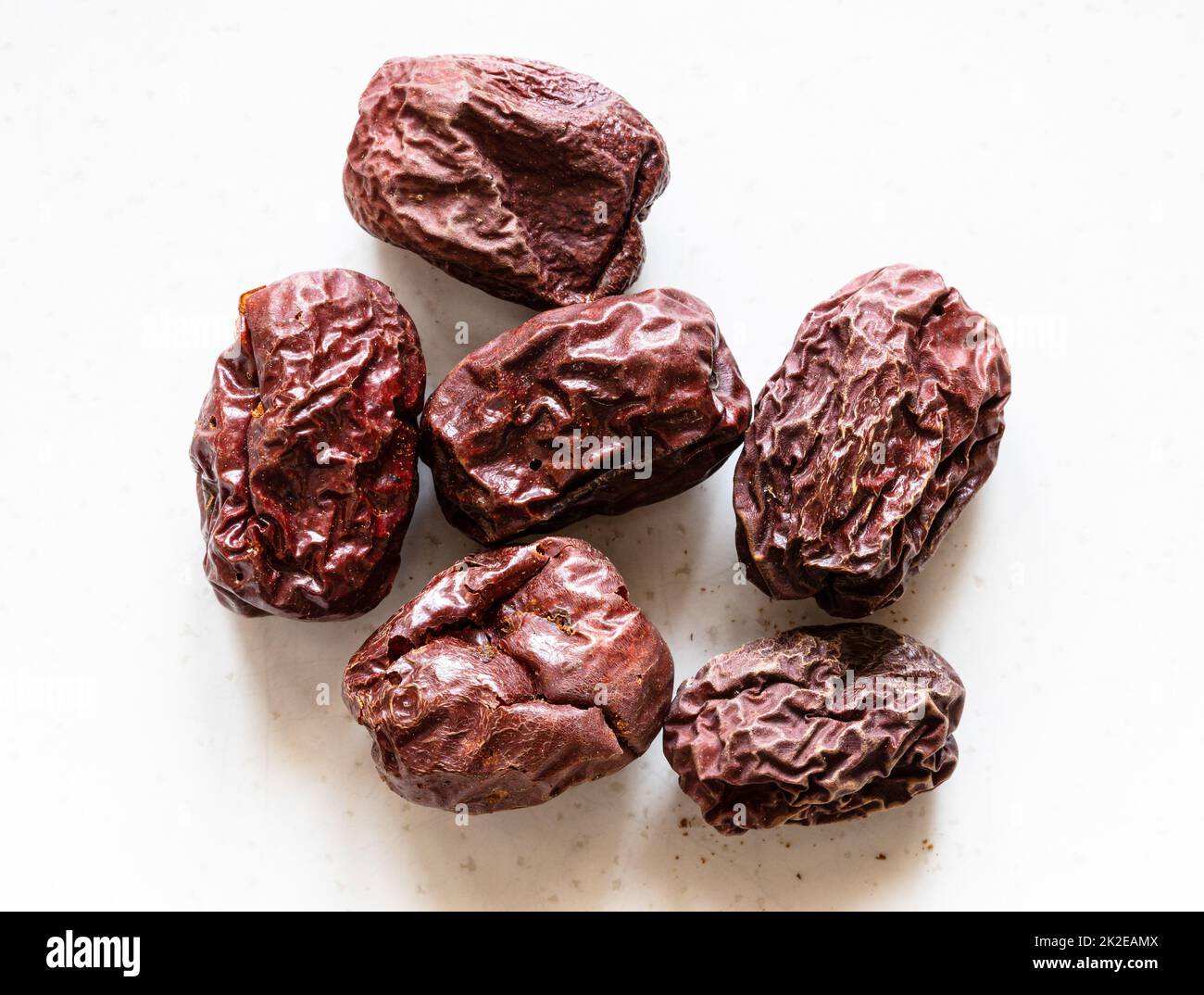 Dried jujube on white hi-res stock photography and images - Alamy