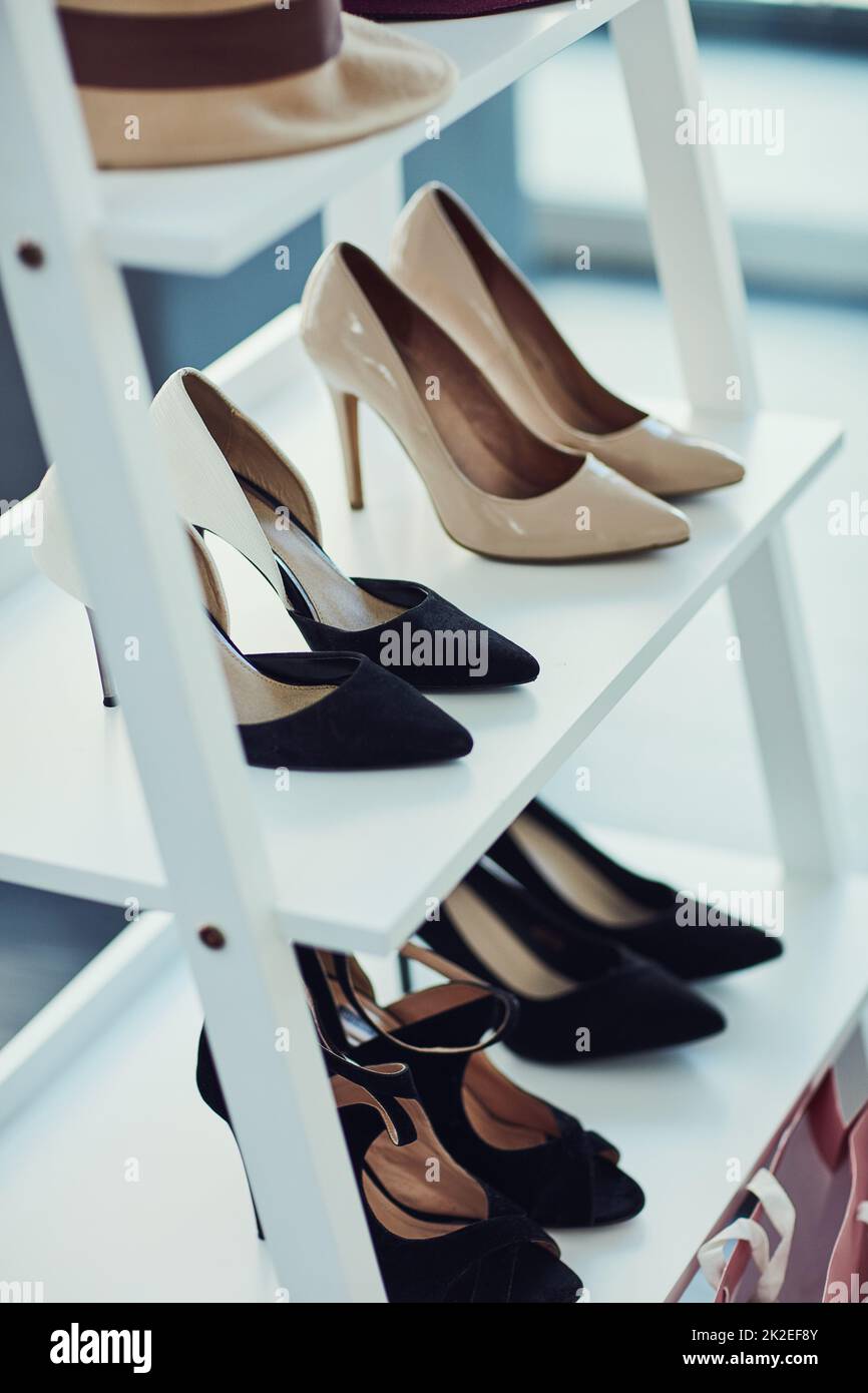 High heels on display in hi-res stock photography and images - Alamy