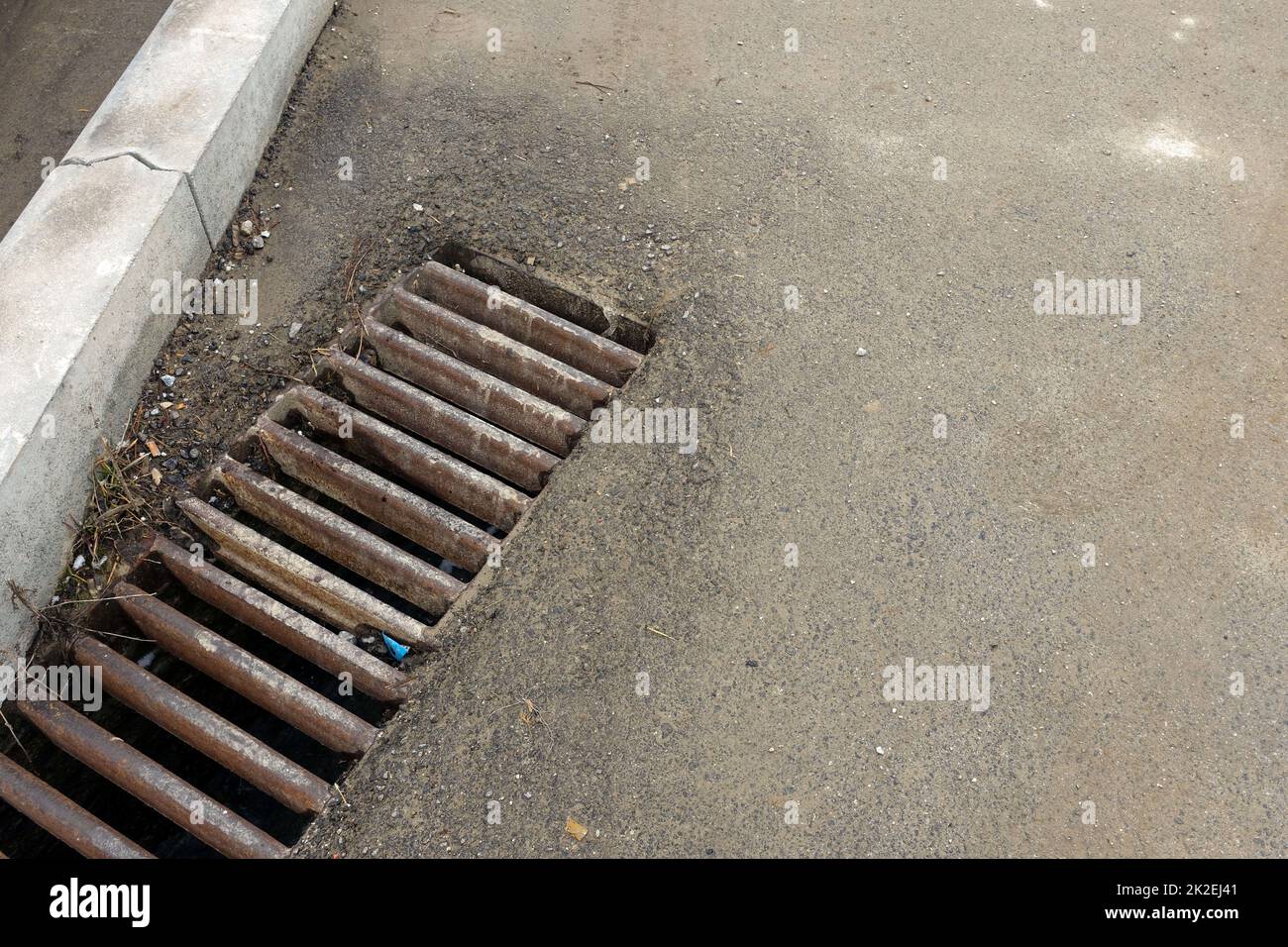 sewer grate,closeup big sewer grate in the city Stock Photo Alamy
