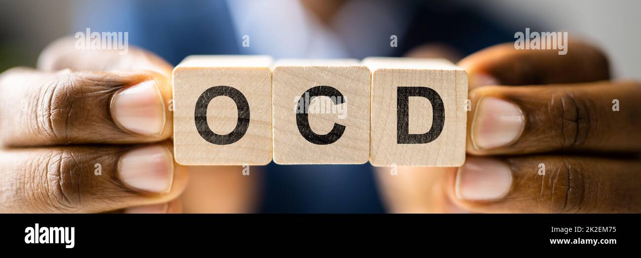 OCD Perfectionist Obsession Stock Photo