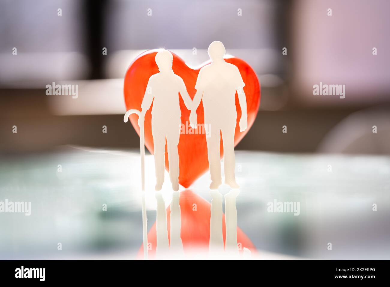 Senior Family Couple Health Insurance Stock Photo Alamy