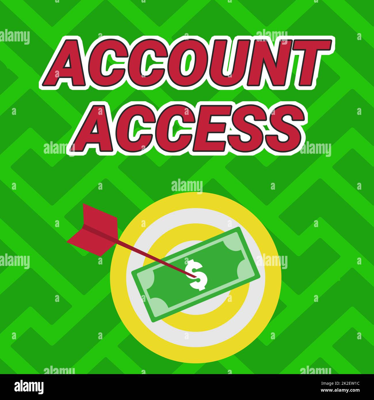 Hand writing sign Account Access. Business approach having permission