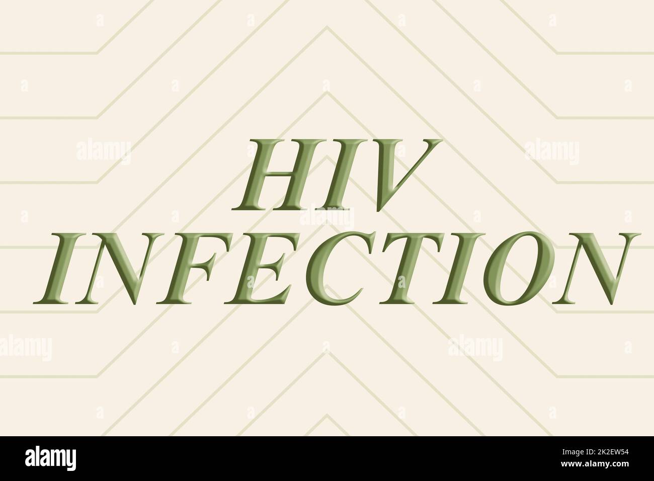 Inspiration showing sign Hiv Infection. Business overview A disease of the immune system due to the infection of HIV Line Illustrated Backgrounds With Various Shapes And Colours. Stock Photo