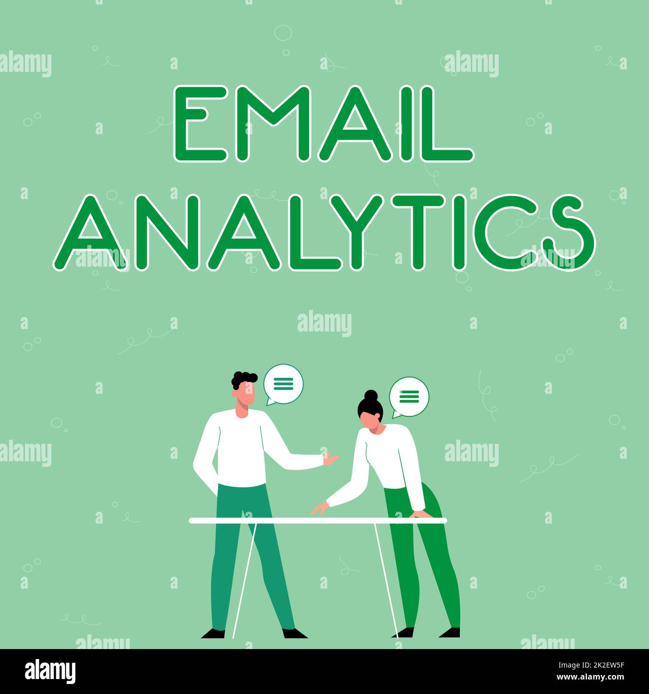 Handwriting text Email Analytics. Business concept way to break down open rate to give insights on recipient Partners Sharing New Ideas For Skill Improvement Work Strategies. Stock Photo