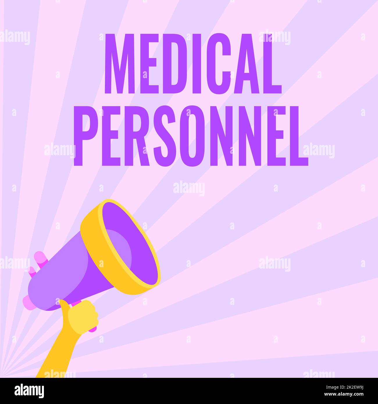 Text caption presenting Medical Personnel. Business concept trusted Text caption presenting Medical Personnel. Business concept trusted