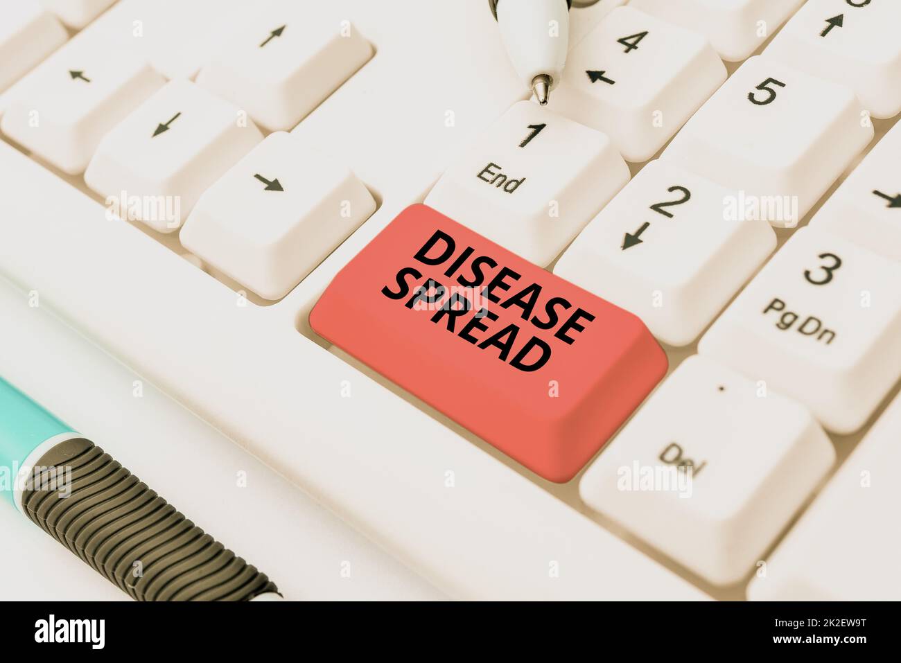 Conceptual display Disease Spread. Word for Direct transfer of a viral