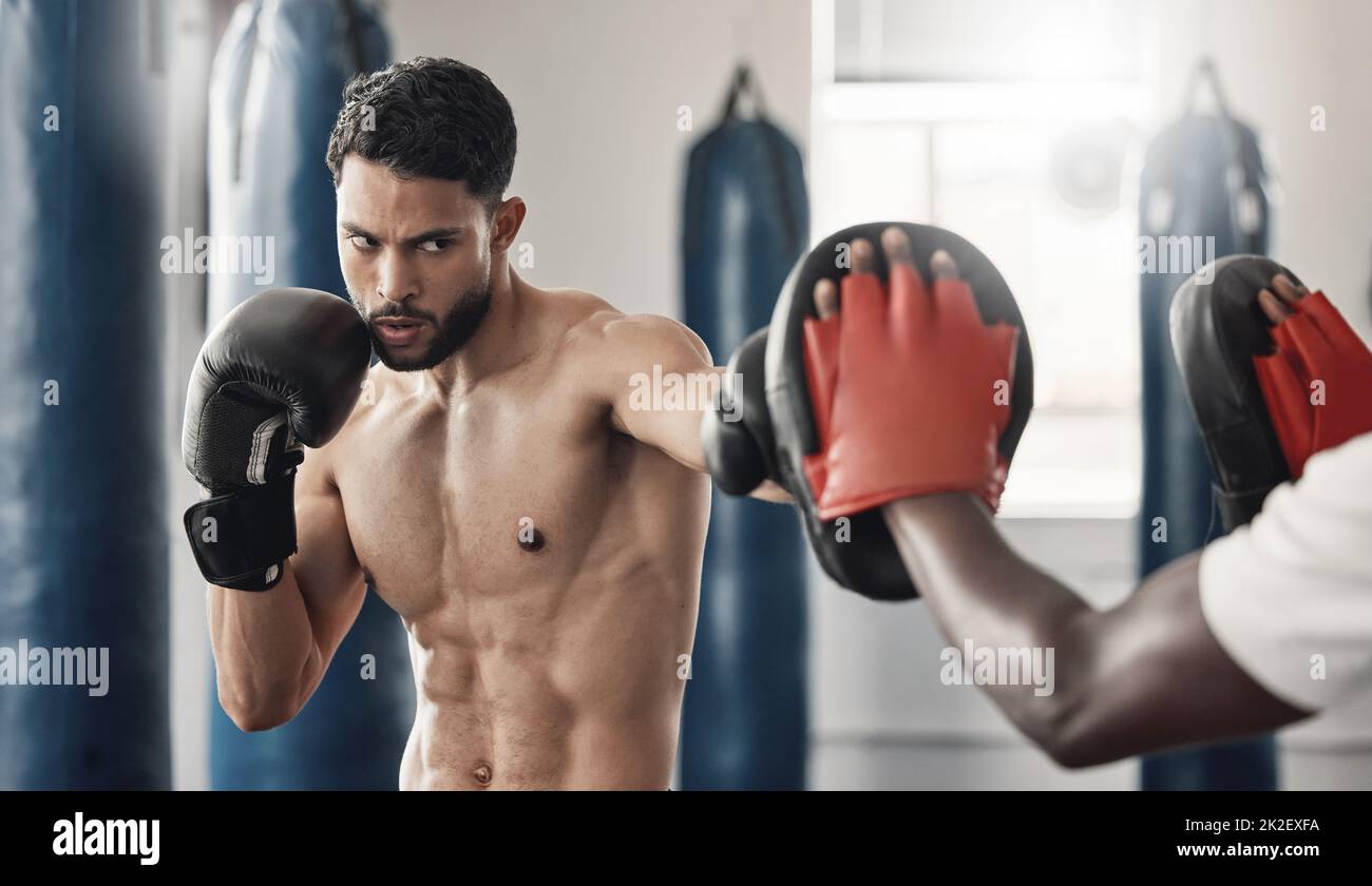 Boxing pad hi-res stock photography and images - Alamy