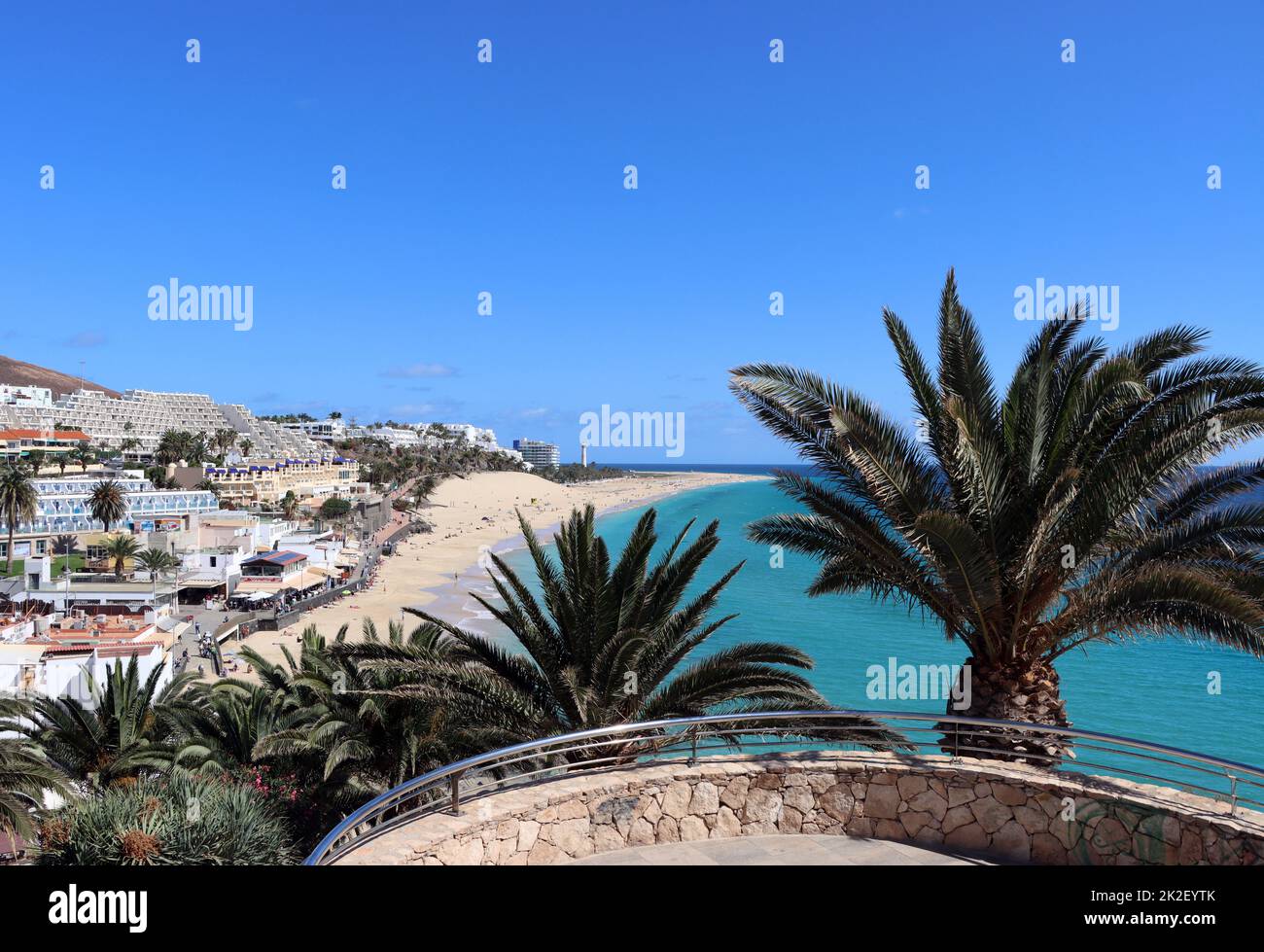 Playa Morro Jable, Fuerteventura, Spanien Stock Photo