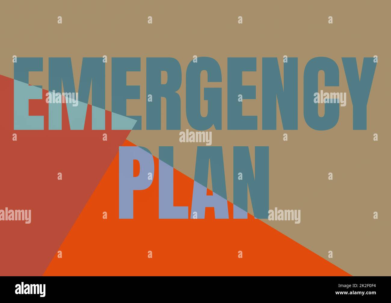 Inspiration showing sign Emergency Plan. Business approach instructions that outlines what workers should do in danger Line Illustrated Backgrounds With Various Shapes And Colours. Stock Photo
