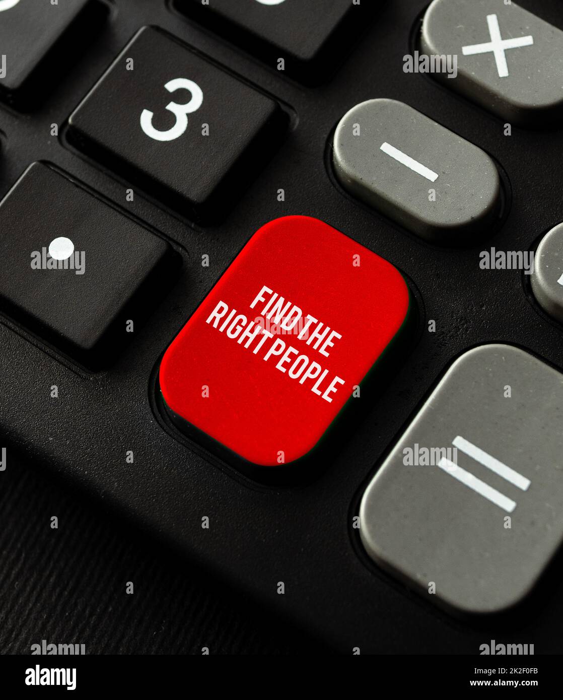 Handwriting text Find The Right showing. Conceptual photo choosing perfect candidate for job or