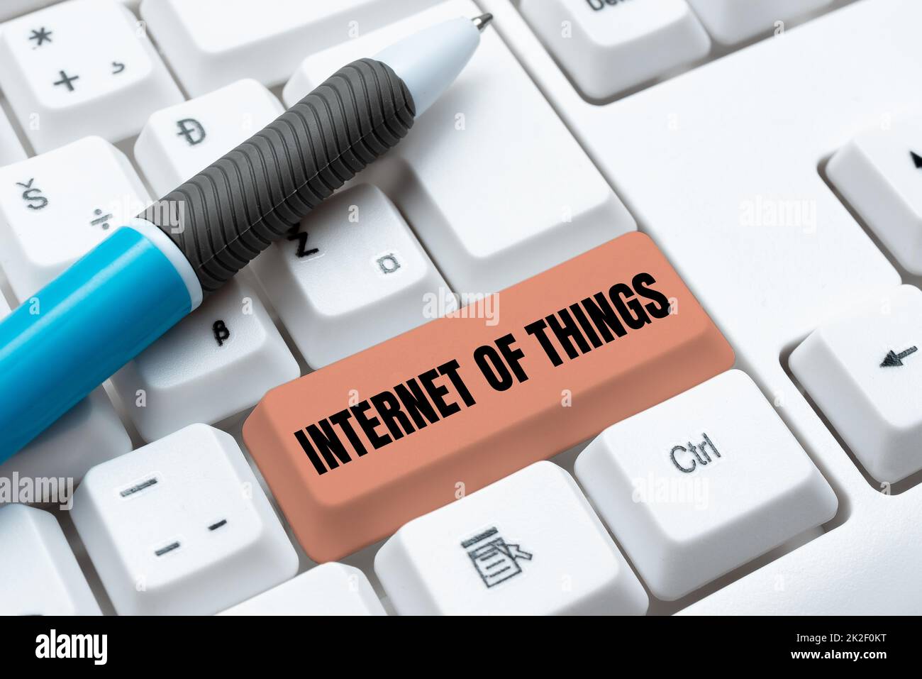 Writing displaying text Internet Of Things. Word for network connections innovative manufacturing and smart industry Developing New Interactive Website, Editing Programming Codes Stock Photo